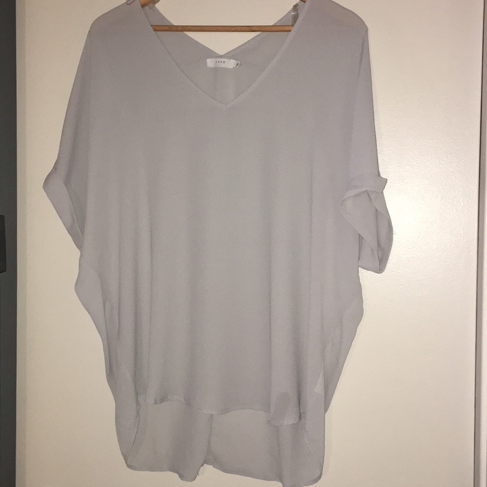 Light grey blouse